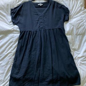 BRIGGS Linen dress size L with pockets